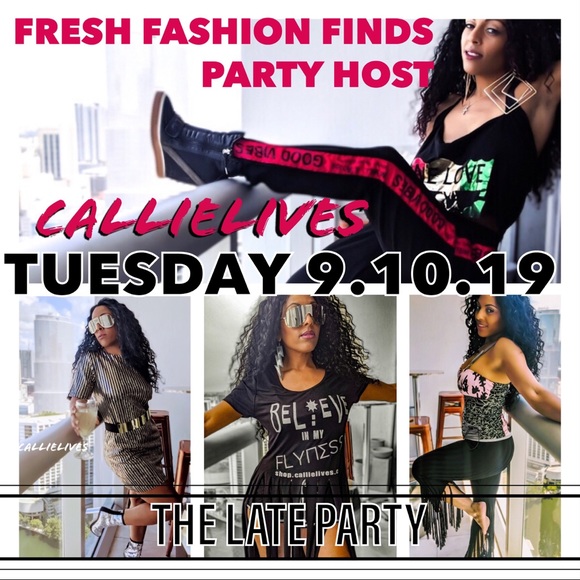 Callie Lives Tops - 2MORO NITE LATE PARTY HOST: DM FRESH FASHION NOW!